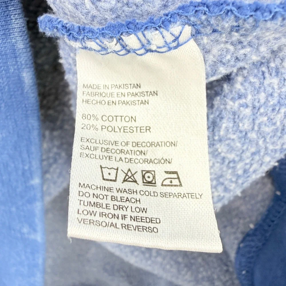 KAUAI HAWAII Graphic Sweatshirt Large Retro Oversized Crewneck Mineral Wash - Picture 7 of 7